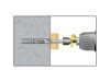 CELO Szárnyas dübel F 12+SKS 8x80 (5 db)