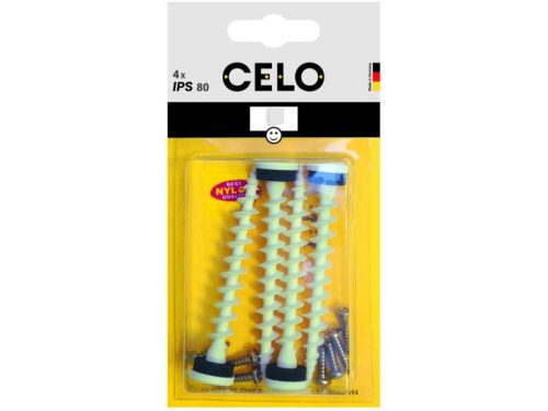 CELO IPS 80 szigetelőanyag csavar, fehér - RAL 9003 + PH, A2 (4 db)