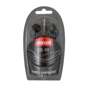 Maxell EB-98 fülhallgató - 3,5 mm jack - 120 cm - fekete