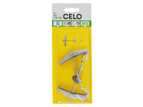CELO rugós billenő ék M4 x 100 kampóval (2 db)