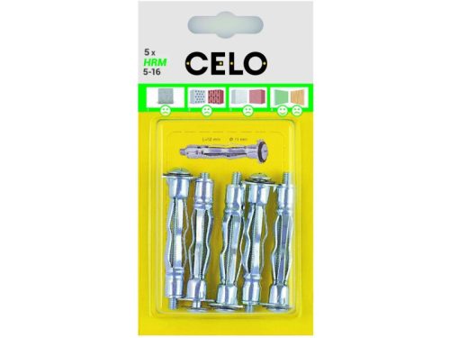CELO BLISZTER-HRM roppantós fém gipszkarton dübel 4-24 (5 db)