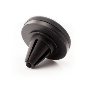   Telefontartó - mágneses, szellőzőrácsra rögzíthető - fekete