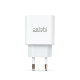 Adapter - Type-C - gyorstöltő, PD20W - fehér