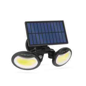   Mozgásérzékelős szolár reflektor - forgatható fejjel - 2 COB LED
