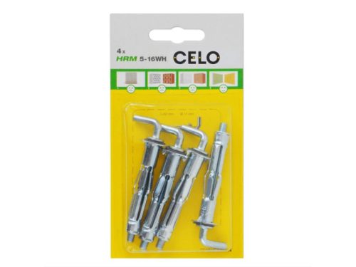 CELO Roppantós Fém Gipszkarton dübel HRM 5-32 (4 db)