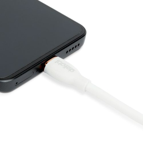 Adatkábel - Type-C / USB-A - fehér - 1 m - 2.4A - 12 W