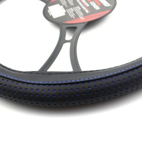   Kormányvédő - 38 cm - HVA004 - csúszásmentes - kék / fekete