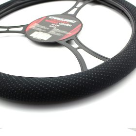   Kormányvédő - 38 cm - HVA005 - csúszásmentes, masszírozó golyókkal - fekete