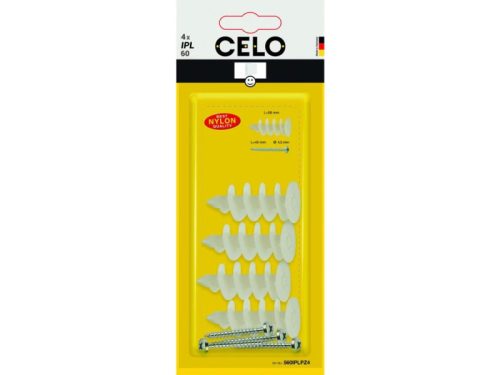 CELO IPL 60 szigetelőanyag dübel 4,5 x 40 csavarral (4 db)