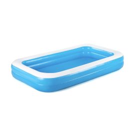 Felfújható medence - 305 x 183 x 46 cm - fehér / kék
