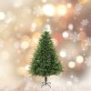 Műfenyő - 120 cm - 3D lucfenyő - PE / PVC