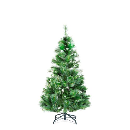 Műfenyő - 150 cm - ezüstfenyő dús ágakkal - PVC - havas