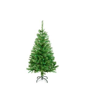 Műfenyő - 120 cm - 3D lucfenyő - kétszínű - PVC