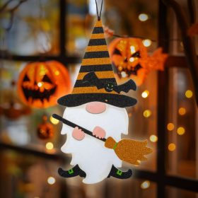   Halloween-i dekoráció - manó - akasztható - habszivacs - 44 x 26 cm