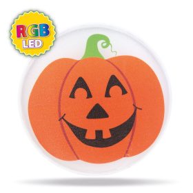   Halloween-i LED dekoráció - RGB LED - tök - öntapadós - 12 x 4 cm