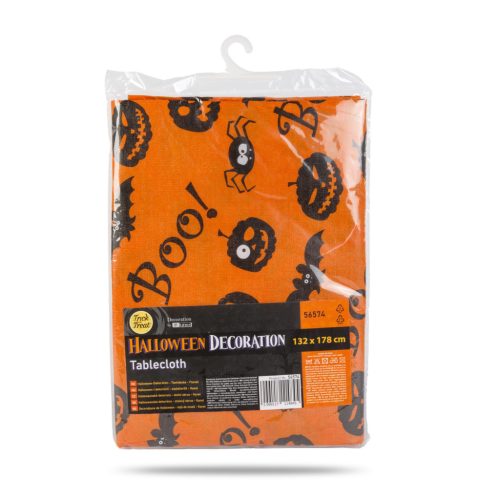 Halloween-i dekoráció - asztalterítő - flanel - 132 x 178 cm