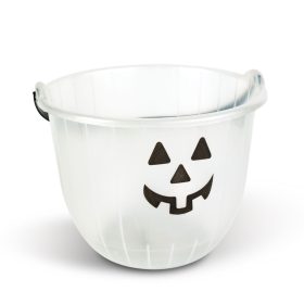 Halloween-i dekoráció - vödör - 2 féle - 20 x 16 cm