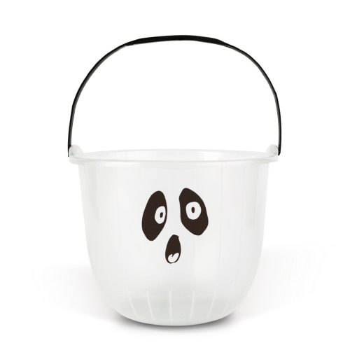 Halloween-i dekoráció - vödör - 2 féle - 20 x 16 cm