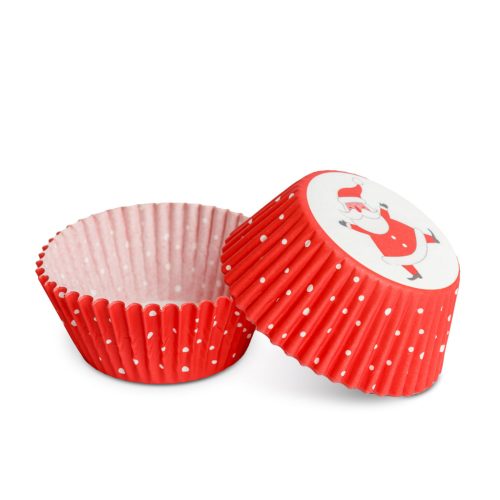 Muffin papír szett - karácsonyi - 100 db / csomag