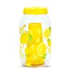 Italadagoló csappal, műanyag pohárszettel - 3,8 l - citrom