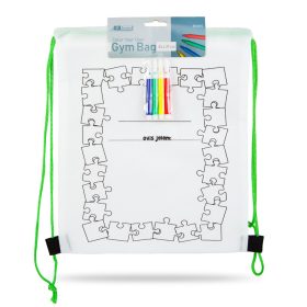 Színezhető tornazsák - 4 filccel - 33 x 27 cm