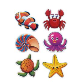   Öntapadós csúszásgátló - tengeri motívumok - 6 db / csomag
