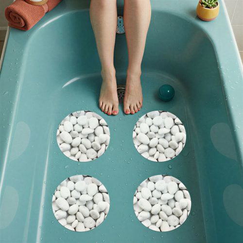 Öntapadós csúszásgátló - köves  - 19 cm - 4 db / csomag