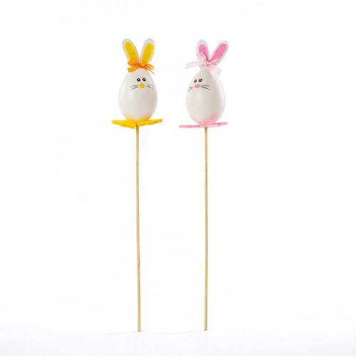 Húsvéti dekoráció - nyuszi, filc - 33 cm - 2 db