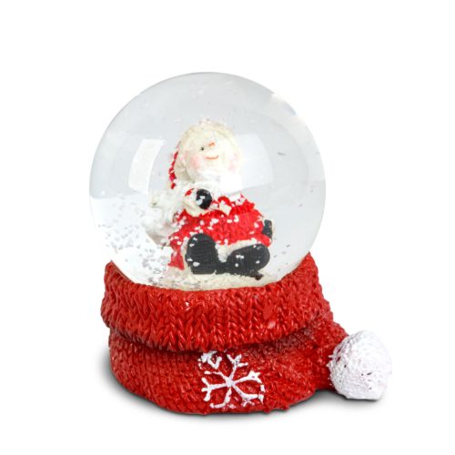 Karácsonyi hógömb - 4 féle - 12 db / display