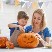 Halloween tökfaragó