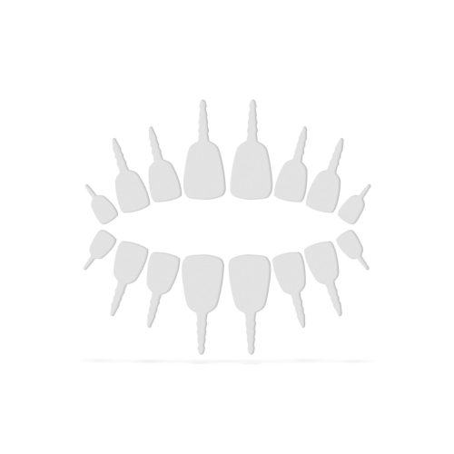 Halloween-i töklámpás fogak - 18 fog / csomag