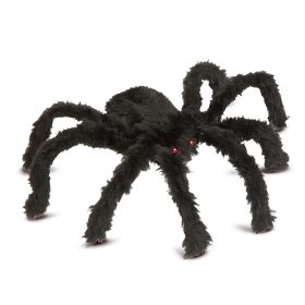   Pókháló fényfüggöny pókkal - melegfehér 60 db LED - USB-s