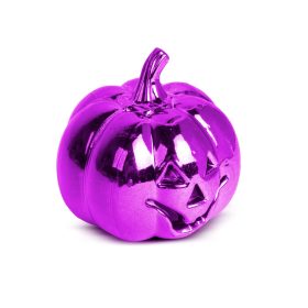   Halloween-i tök dekoráció - fényes - 6 cm - 3 szín / csomag