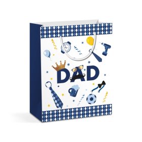   Ajándéktasak - papír - 265 x 127 x 330 mm - 4 féle / csomag - 12 db / csomag