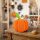 Halloween-i tök dekoráció - 9 x 9 x 9 cm