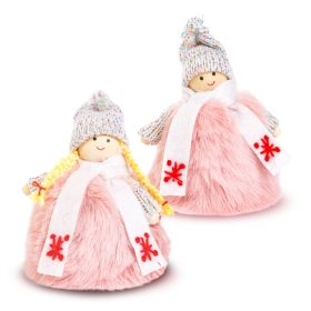 Dekorációs baba - 13 cm - 2 féle