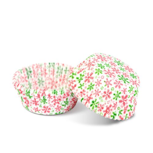 Karácsonyi muffinpapír - Mikulás - 40 db / csomag