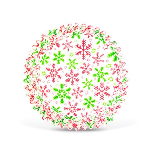 Karácsonyi muffinpapír - Mikulás - 40 db / csomag