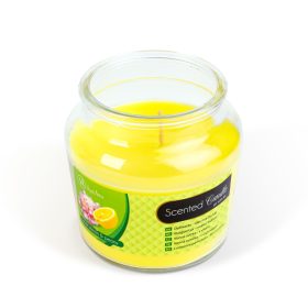   Illatgyertya - csupor fedővel - édes citrom & bazsarózsa - 310 g