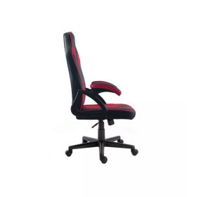 Pixel forgószék fekete-piros