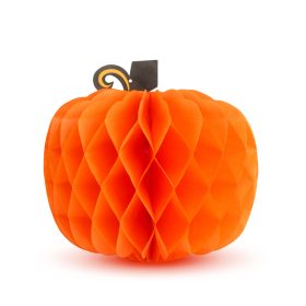 Őszi dekoráció - lampion tök - papír - 30 cm