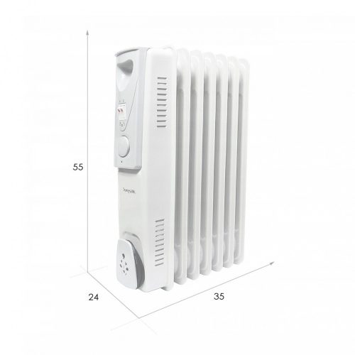 HH-1001 7 tagos olajradiátor 600W/900W/1500W