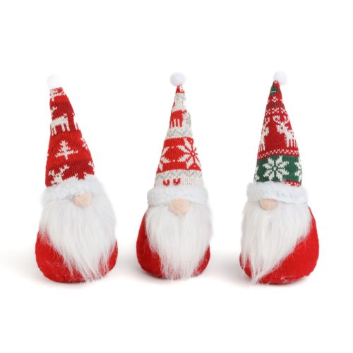 Karácsonyi skandináv manó - 28 cm - 3 féle