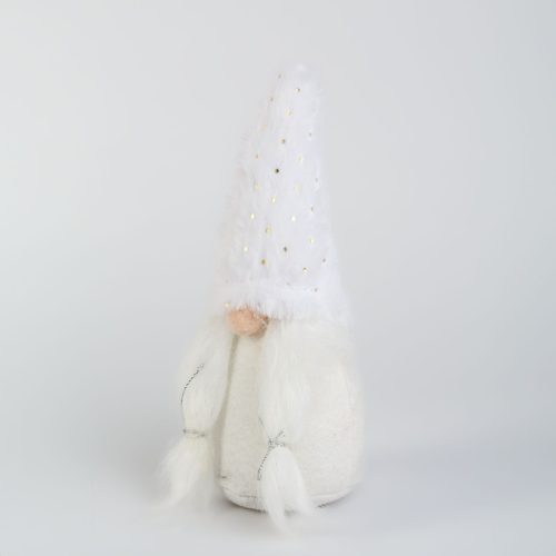 Textil dekoráció - manó - 22 x 8 x 8 cm