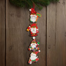 Karácsonyi dekoráció - manó - 75 cm