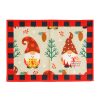 Karácsonyi tányéralátét - manó - 46 x 32 cm