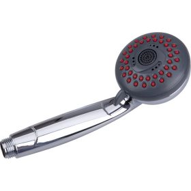 zuhanyfej, 3 funkciós, 70 mm, fényes