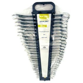   csillag-villás kulcs klt., W.S.; 25db, 6-32mm, műanyag tartóban