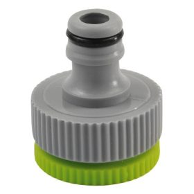   kuplung csatlakozó, belsőmenetes; 3/4" és 1/2" (kicsavarható szűkítővel)