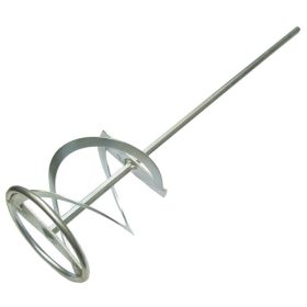   festék- és habarcskeverő szár, fúrógéphez, hatszög befogás; 400×80mm, horganyzott